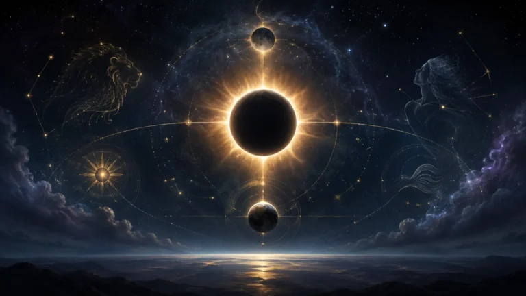 Eclipses, vínculos y programas emocionales en el eje Leo–Acuario